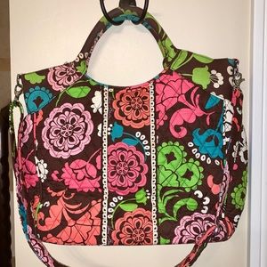 Vera Bradley Tote size Bag with long strap